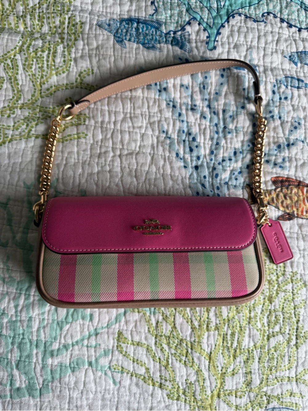 Coach Hailey Flap Shoulder Bag